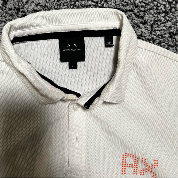 ARMANI EXCHANGE POLO SHIRT - Picture 5 of 6